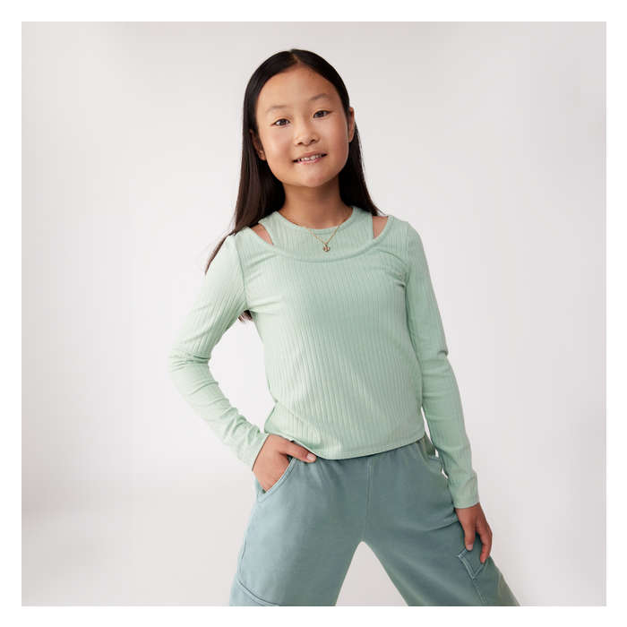 Kid Girls' Layered Top